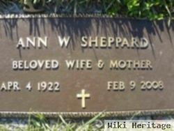 Ann W Walrath Sheppard