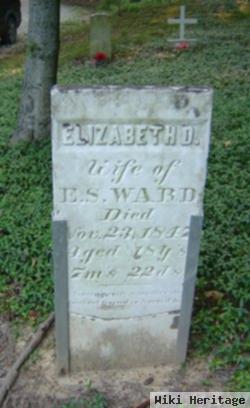 Elizabeth D Ward