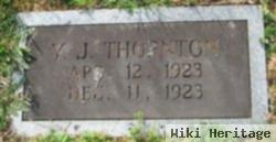 Y. J. Thornton
