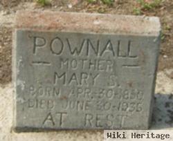 Mary S Pownall