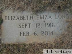 Elizabeth Eliza "beth" Long