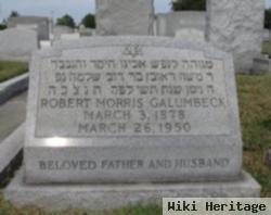 Robert Morris Galumbeck