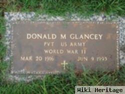 Pvt Donald M. Glancy