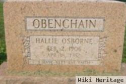 Hallie Osborne Obenchain