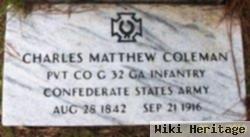 Charles Mathew Coleman