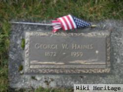 George W Haines