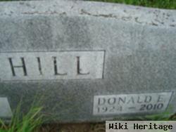 Donald E Hill