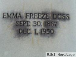 Emma Freeze Doss