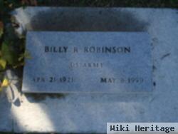 Billy R Robinson