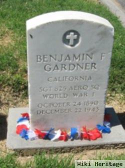 Sgt Benjamin Franklin Gardner