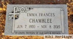 Emma Frances Berry Chamblee