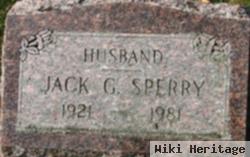 Jack G Sperry