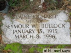 Elaine Richard Bullock