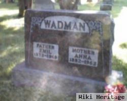 Anna Christine "annie" Anderson Wadman