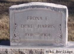 Frona E Duke Harris