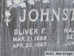 Oliver F. Johnston