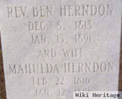 Mahulda Katherine Almand Herndon