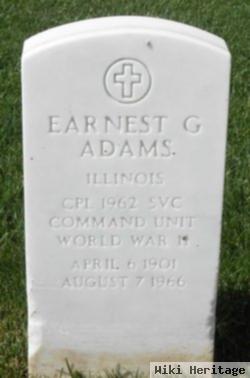 Cpl Earnest G Adams