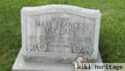 Mary Frances Mcclain