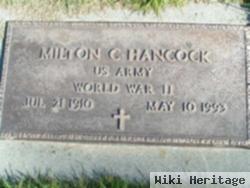 Milton C Hancock