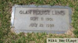 Olah Pearce Lang