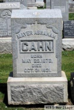 Mayer Abraham Cahn