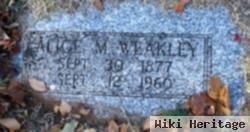 Alice M. Millsaps Weakley