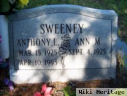 Anthony L Sweeney