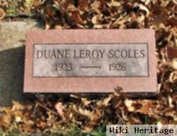 Duane Leroy Scoles