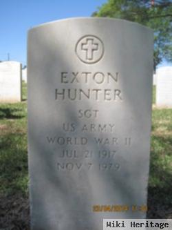 Sgt Exton Hunter