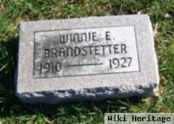 Winnie E. Brandstetter