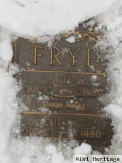 Paul A Frye