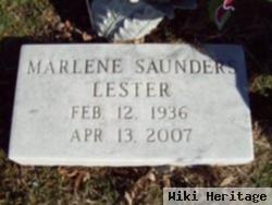 Marlene Arvenia Saunders Lester