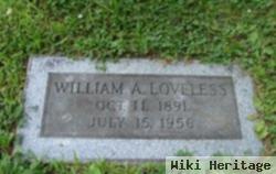 William A Loveless