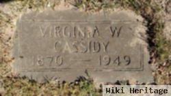 Virginia W. Cassidy