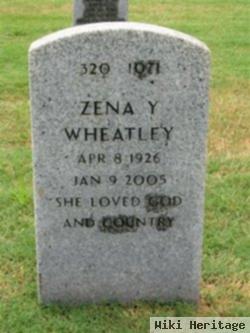 Zena Yiufawn Wheatley