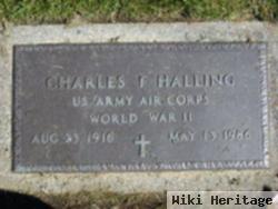 Charles F Halling