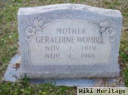 Geraldine Valentine Davis Womble