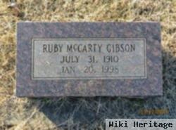 Ruby Mccarty Gibson