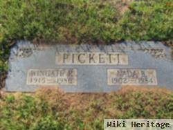 Wingate P Pickett, Jr