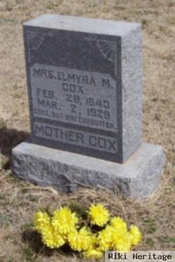 Elmyra M Oliver Cox