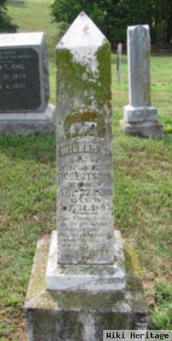 Wilber K Robertson