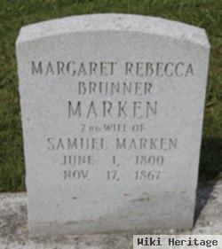 Margaret Rebecca Brunner Marken