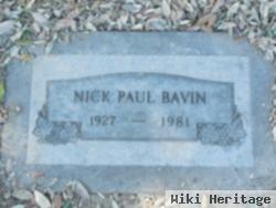 Nick Paul Bavin