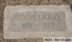 Sophronia E. Long Bentley