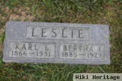 Bertha I Leslie