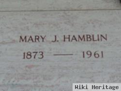 Mary Jane "mollie" Caddell Hamblin