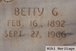 Betty G Finley