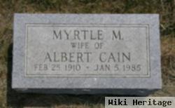 Myrtle M Walz Cain