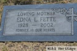 Edna L Fette